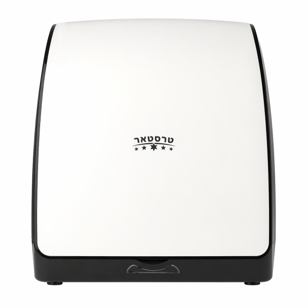 מתקן מגבות-No touch לבן