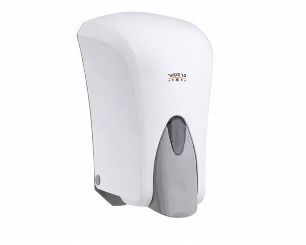 מתקן סבון נוזלי מיכל נישלף 500 סמ”ק-לבן