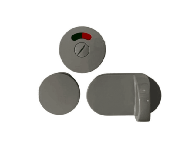 מנעול תפוס/פנוי דגם טיטניק-אפור