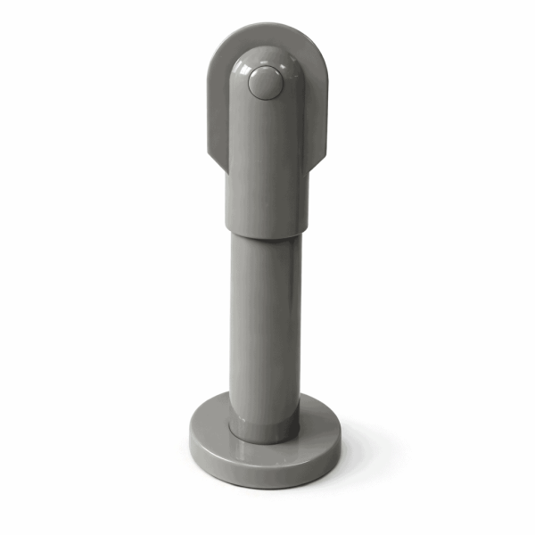 רגל פלסטיק איכותית- אפור