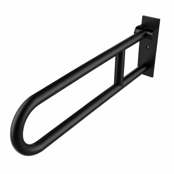 מאחז נירוסטה מתרומם-שחור מט