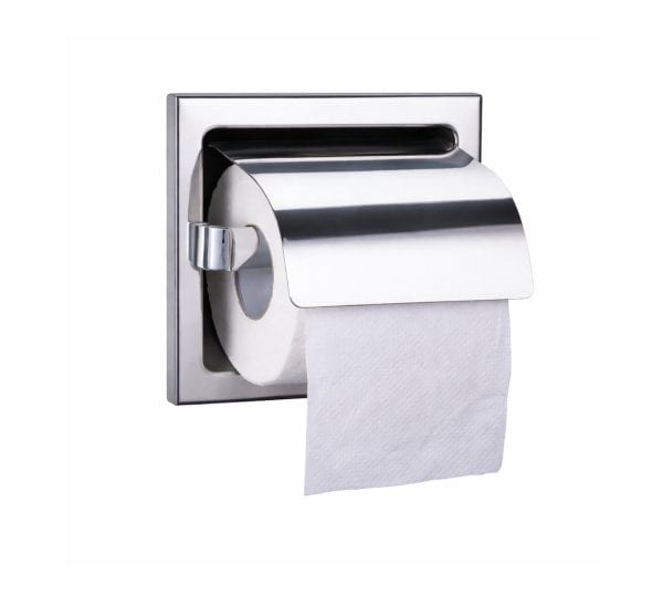 מתקן לנייר טואלט יחיד מנירוסטה