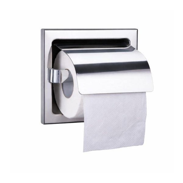 מתקן לנייר טואלט יחיד מנירוסטה