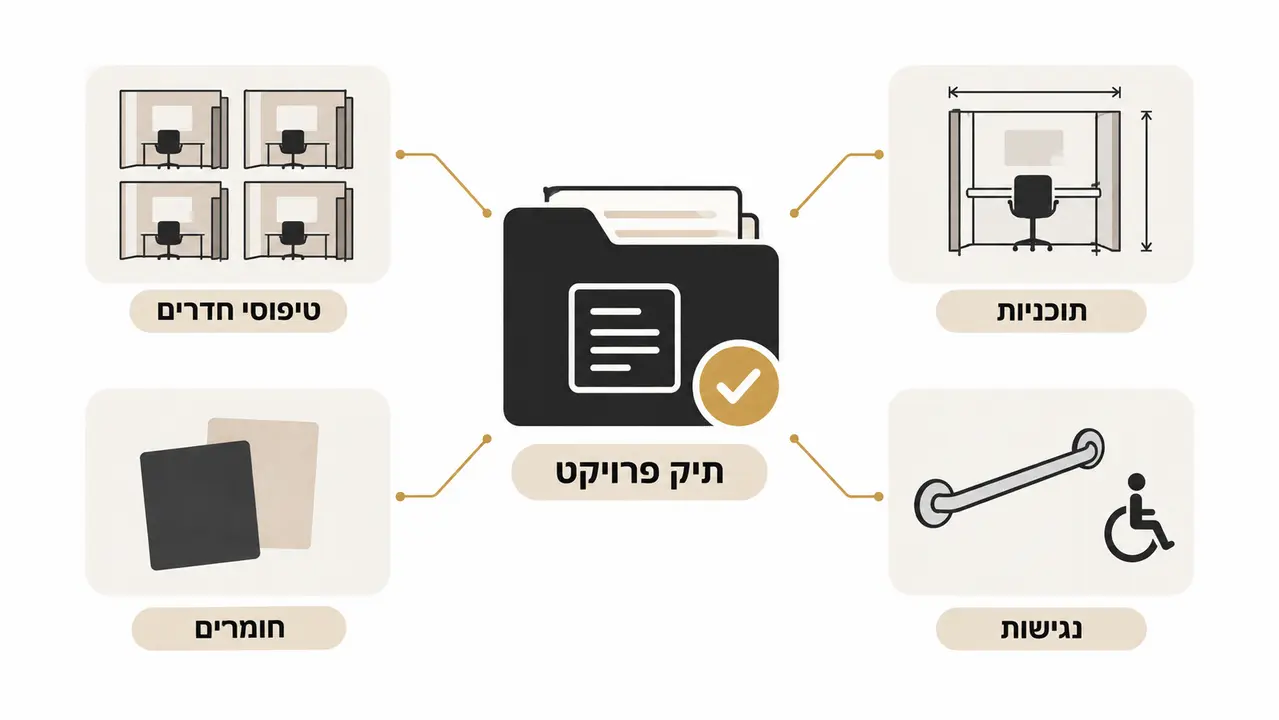 הצעת מחיר מדויקת לתאי מקלחת לחדר מלון