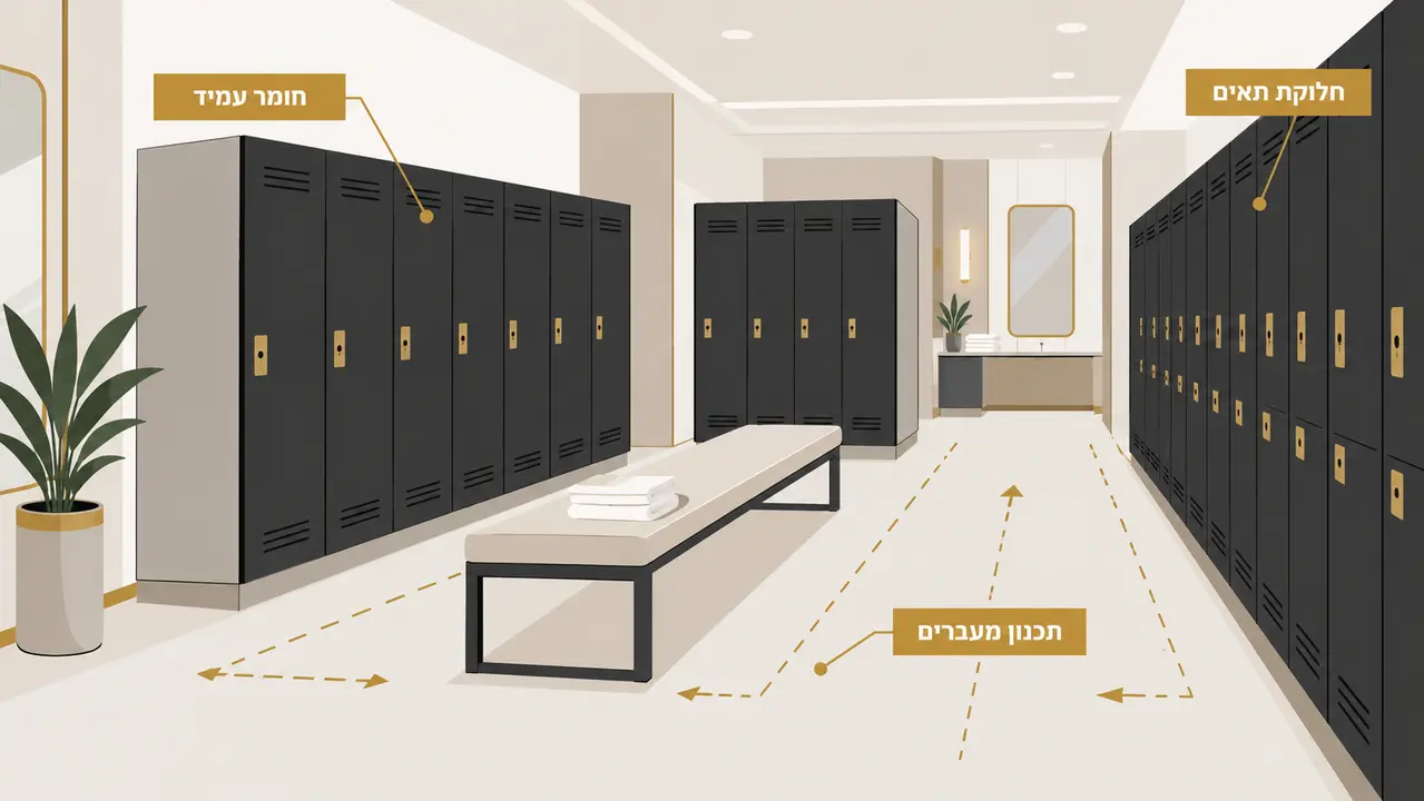 ‏איך לבחור לוקרים לעובדי מלון