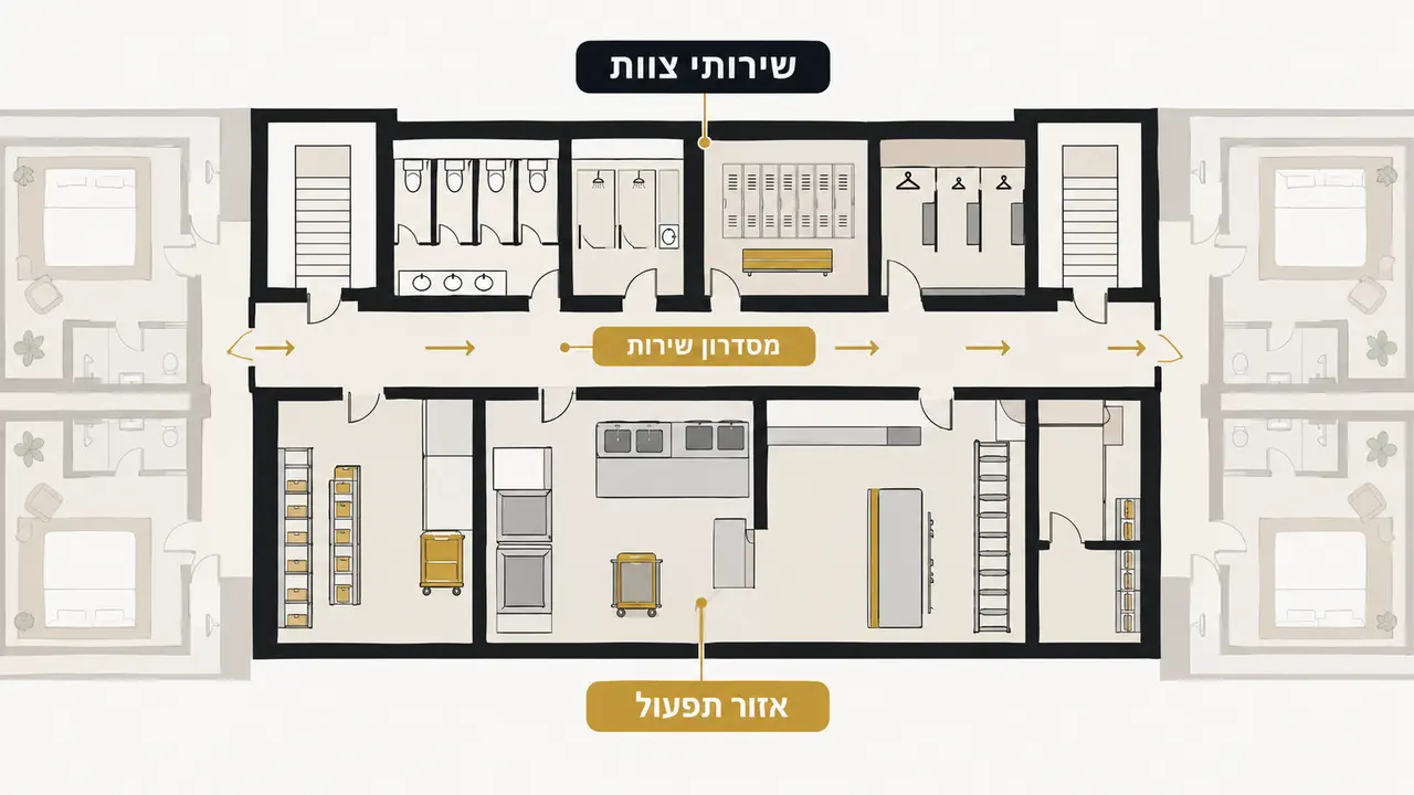 ‏מדריך לבחירת שירותים לצוות מלון